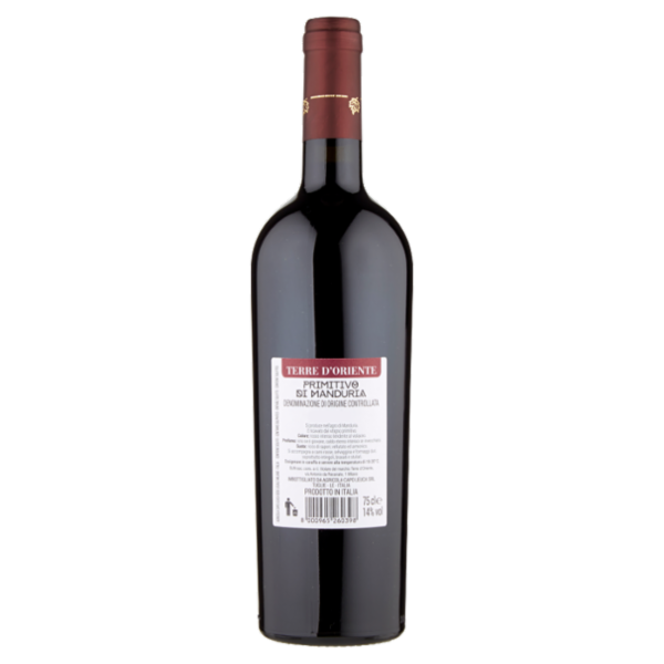 Terre d'Oriente Primitivo di Manduria DOC 75 cl