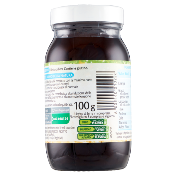 Céréal Nutrizione Specifica Lievito di Birra integratore 250 Compresse - 100 g