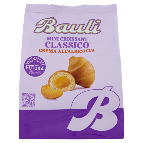 Bauli Mini Croissant Classico Crema all'Albicocca 75 g