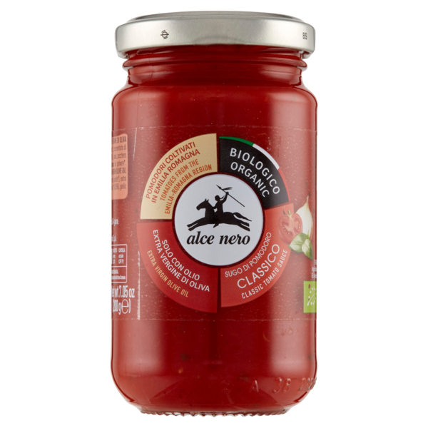 alce nero Sugo di Pomodoro Classico 200 g