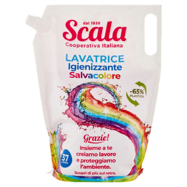 Scala Lavatrice Igienizzante Salvacolore ecoricarica 1500 ml