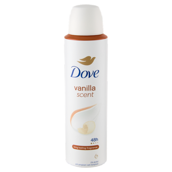 Dove vanilla scent anti-perspirant 150 ml