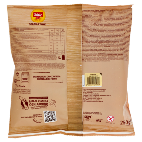 Schär Ciabattine 5 x 50 g