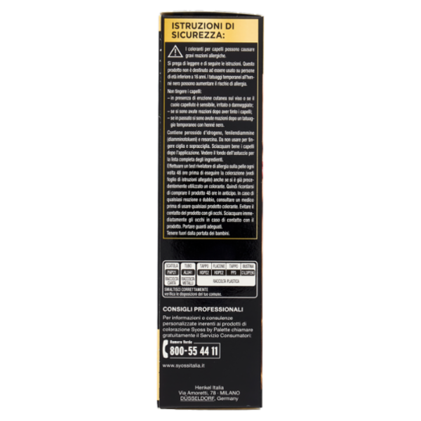 Syoss By Palette oleo intense Biondo Nocciola 6-80