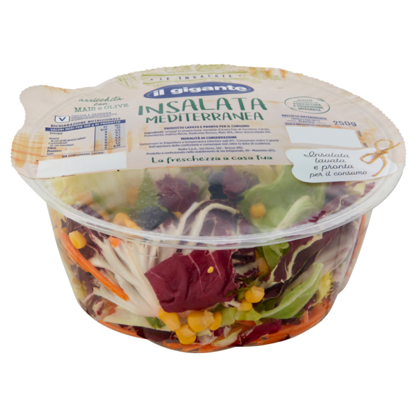 IL GIGANTE le Insalate Insalata Mediterranea 250 g