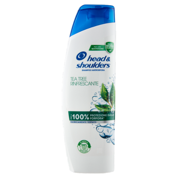 Head & Shoulders Shampoo Antiforfora Tea Tree Rinfrescante 225 ml