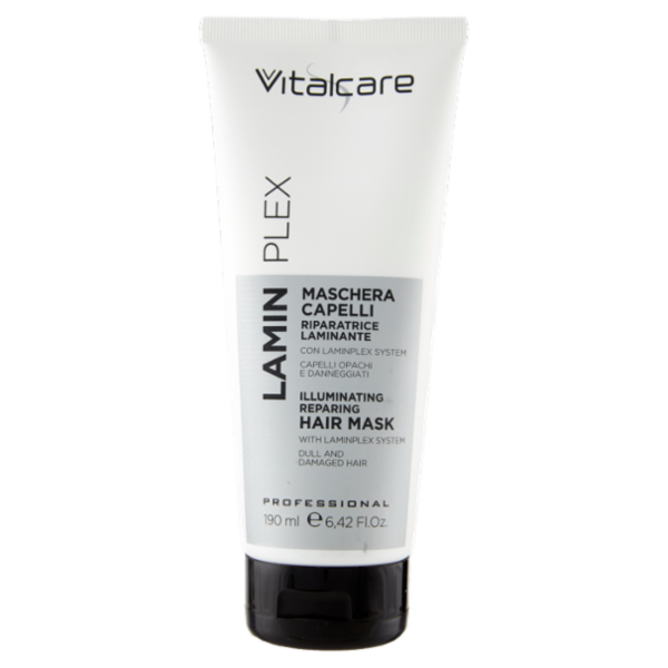 Vitalcare Professional Laminplex Maschera Capelli Riparatrice Laminante 190 ml