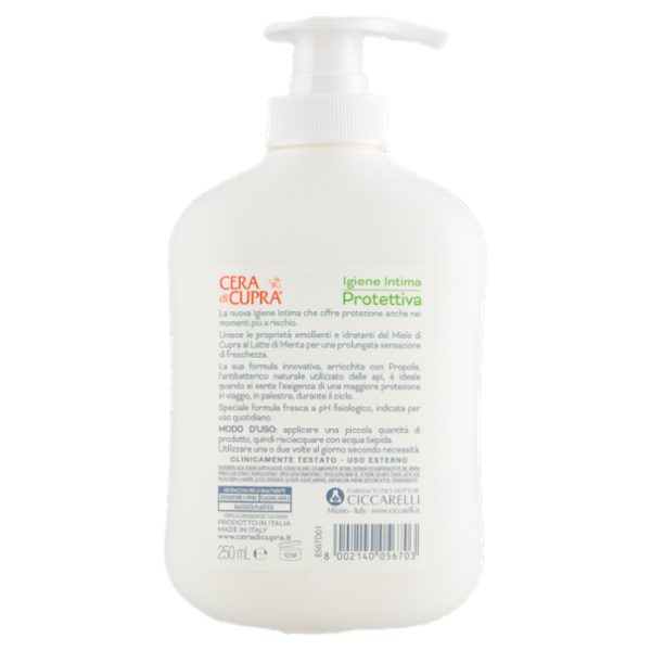 Cera di Cupra Igiene Intima Protettiva 250 mL