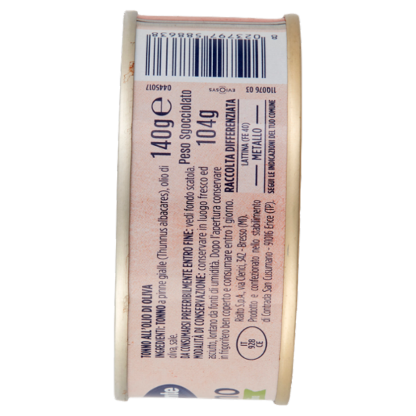 IL GIGANTE Tonno all'olio di oliva 140 g