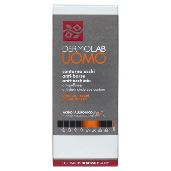 Dermolab Uomo contorno occhi anti-borse anti-occhiaie 15 ml