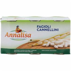 Annalisa Fagioli Cannellini 3 Lattine 400g