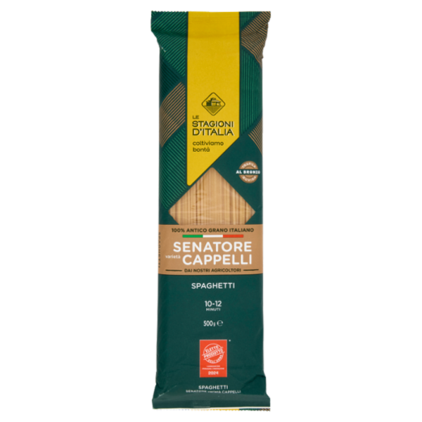 Le Stagioni d'Italia Senatore varietà Cappelli Spaghetti 500 g