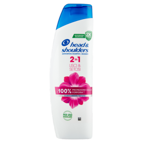 Head & Shoulders Antiforfora Shampoo + Balsamo 2in1 Lisci & Setosi 250 ml