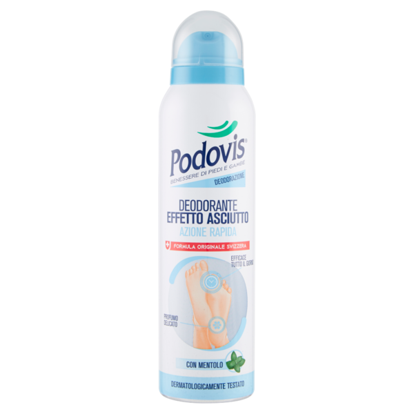 Podovis Deodorazione Deodorante Effetto Asciutto 150 ml