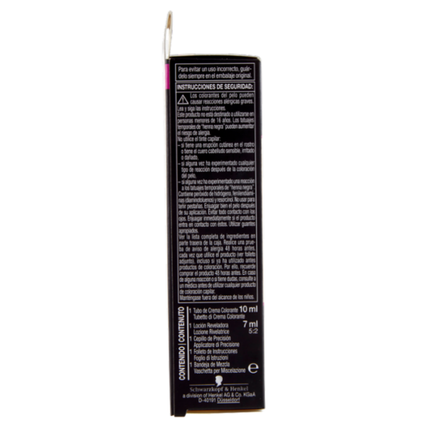 Schwarzkopf Brow Tint Castano Chiaro Colorazione Permanente per Sopracciglia