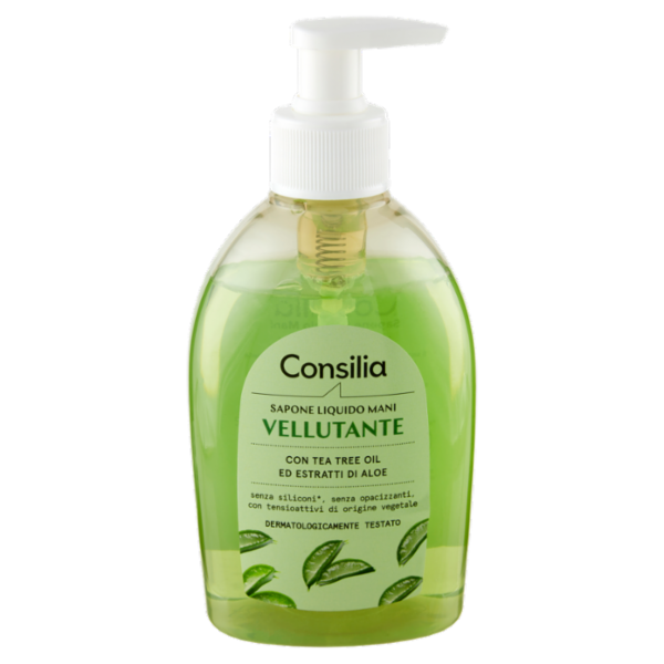 Consilia Sapone Liquido Mani Vellutante con Aloe 300 ml