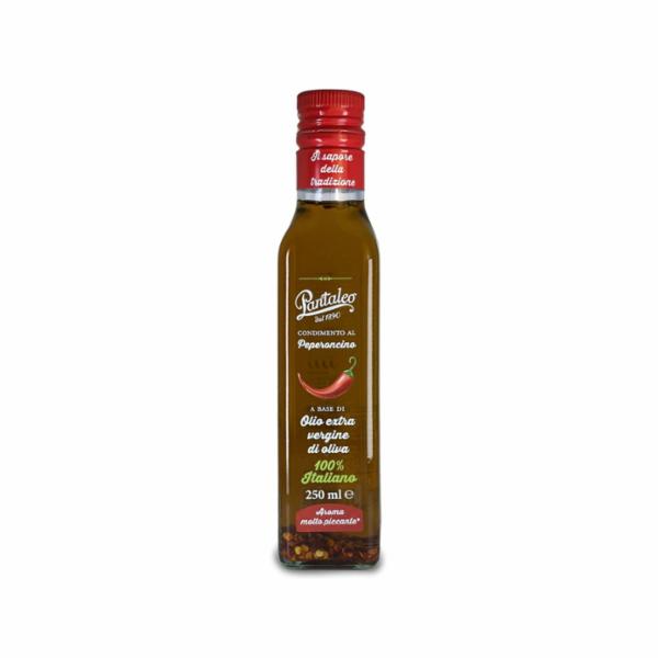 Olio Extravergine Di Oliva Aromatizzato Al Peperoncino Ml.250