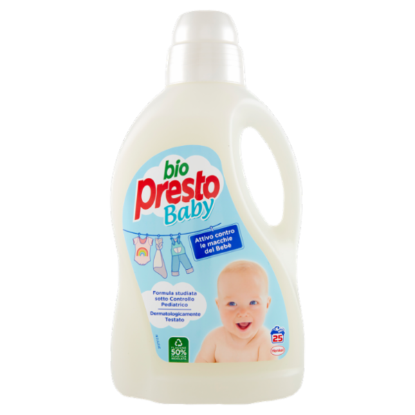 BIO PRESTO Liquido Baby 25 Lavaggi 1.500 ml