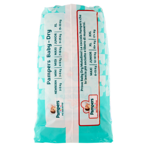 Pampers Baby-dry Midi 20 pz