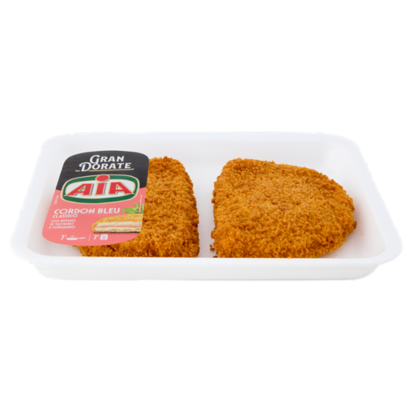 Aia Gran Dorate Cordon Bleu Classico con Ripieno di Tacchino e Formaggio 0,245 kg