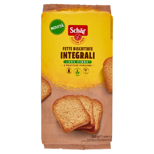 Schär Fette Biscottate Integrali 3 x 86,7 g