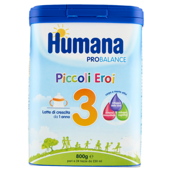 Humana Probalance Piccoli Eroi 3 Latte di crescita 800 g