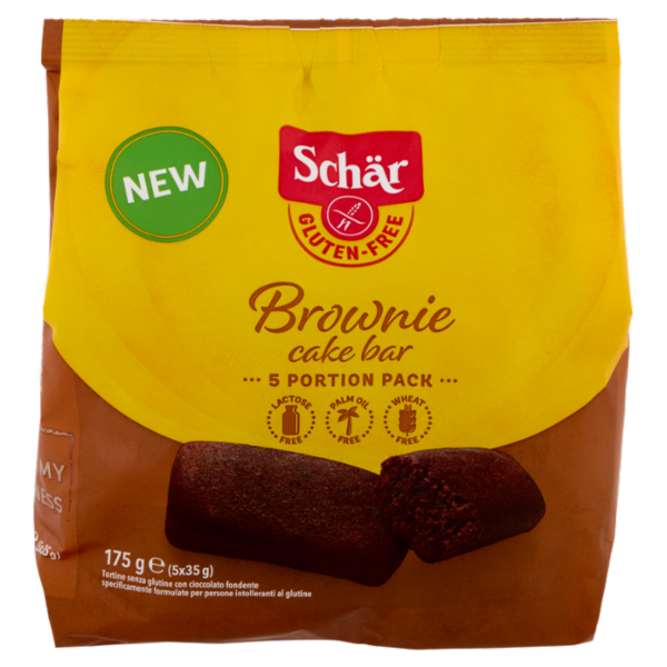 Schär Brownie cake bar 5 x 35 g