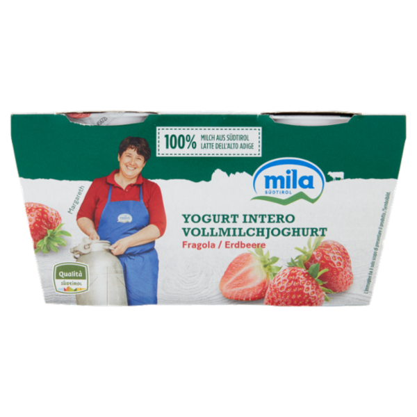 mila Yogurt Intero Fragola 2 x 125 g