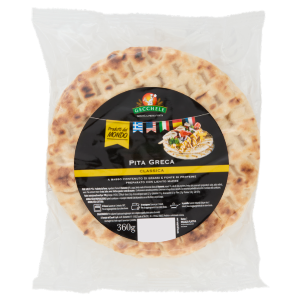 Gecchele Prodotti dal Mondo Pita Greca Classica 360 g