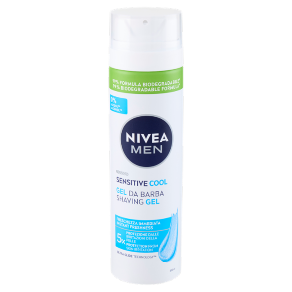 Nivea Men Sensitive Cool Gel da Barba 200 ml