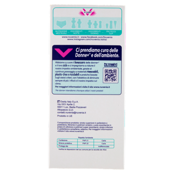 Nuvenia dailies PureSensitive Regular Proteggi Slip 30 pz