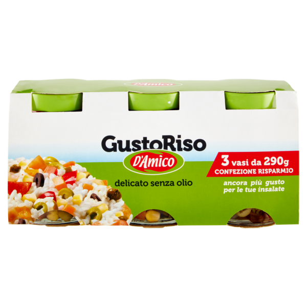 D'Amico GustoRiso delicato senza olio 3 x 290 g