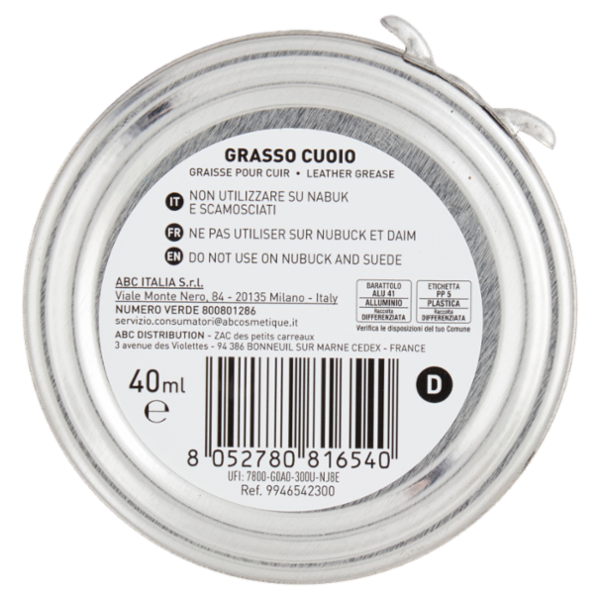 Shoes'Xpert Sport Grasso Cuoio 40 ml