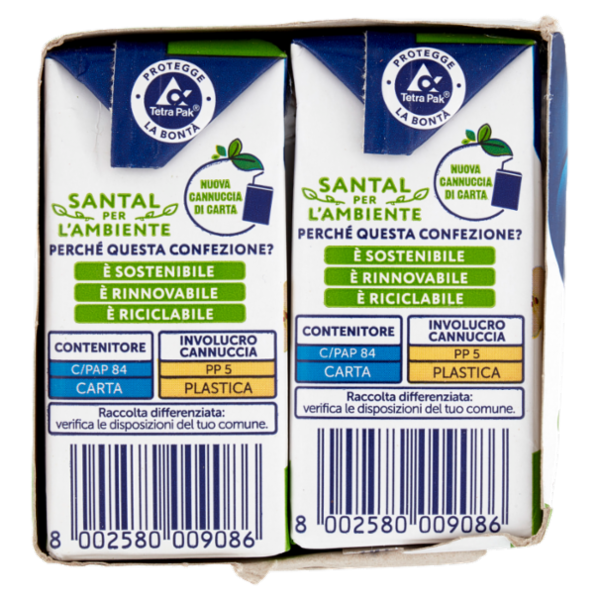 Santàl Dolce di Natura pera Senza Zuccheri Aggiunti 6 x 200 ml