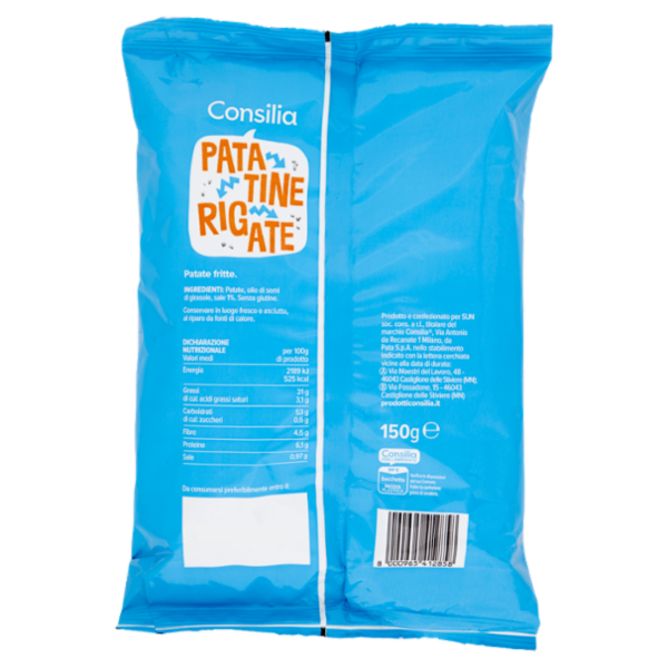Consilia Patatine Grigliate 150 g