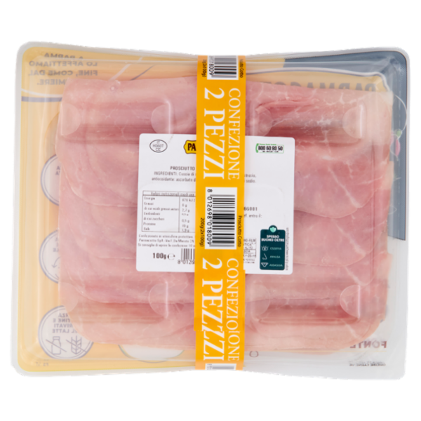 Parmacotto Prosciutto Cotto Alta Qualità 2 x 100 g