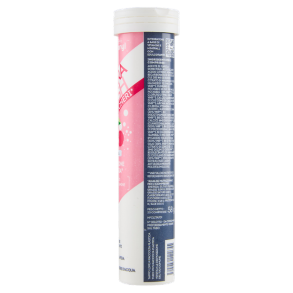 Laboratoires Vitarmonyl Hydra Fresh Ciliegia 20 Compresse Effervescenti 58 g