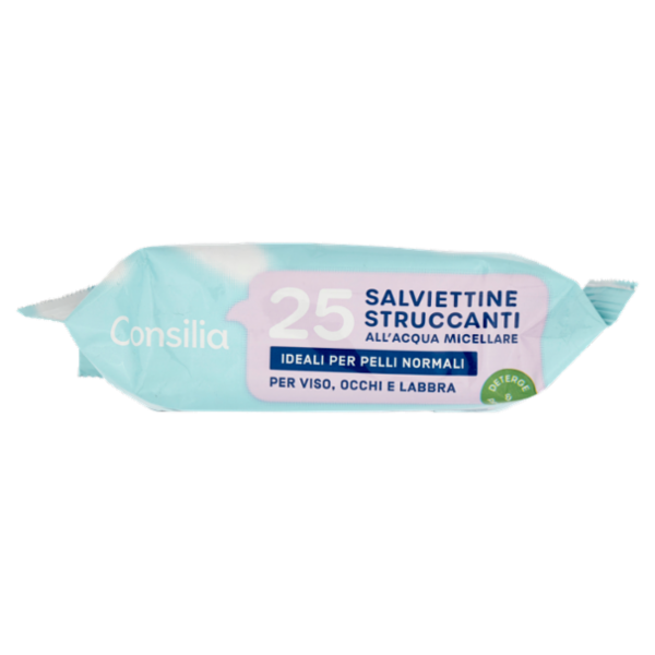 Consilia Salviettine Struccanti per Pelli Normali 25 pezzi