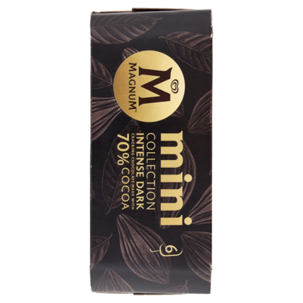 Magnum mini Collection Intense Dark 6 Gelati 264 g