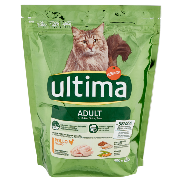 ultima Cat Adult 1-10 Anni Pollo 400 g