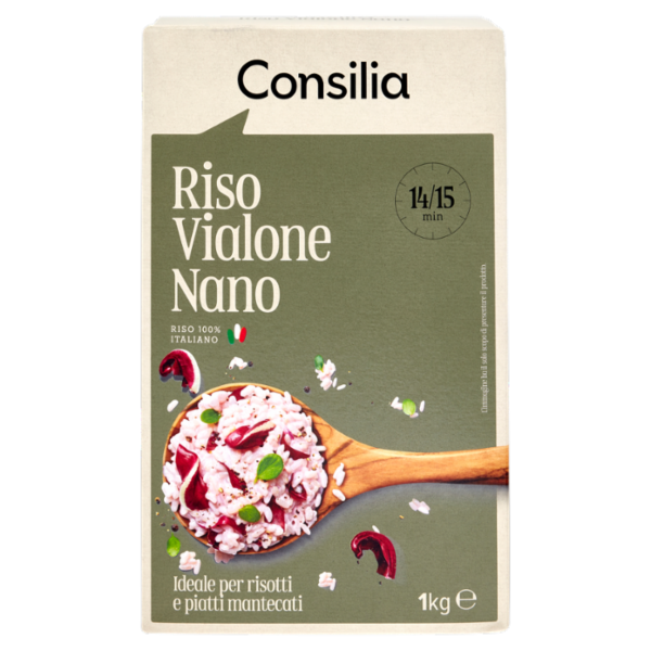 Consilia Riso Vialone Nano Semifino 1 kg