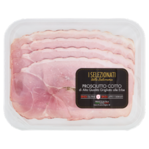 Lenti I Selezionati Della Salumeria Prosciutto Cotto Di Alta Qualità Grigliato Alle Erbe 0,120 Kg