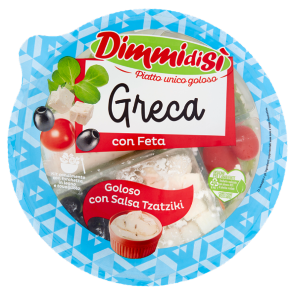 DimmidiSì Piatto unico goloso Greca con Feta 210 g