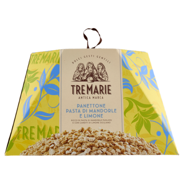 Tre Marie Panettone Pasta di Mandorle e Limone 850 g