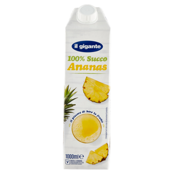IL GIGANTE 100% Succo Ananas 1000 ml