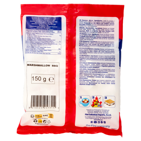Fini BBQ American Style Marshmallow 150 g