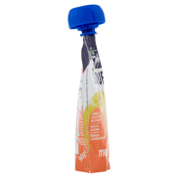 Melinda Squeez 100% frutta Passata di mela & pesca 90 g