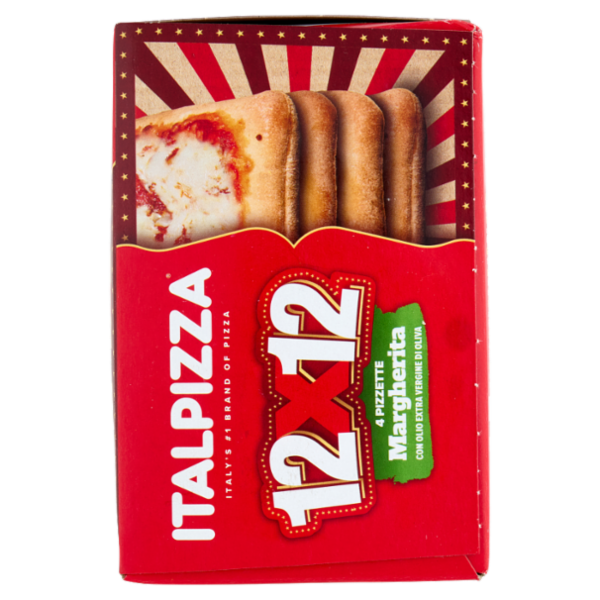 Italpizza 12x12 Margherita 4 x 90 g