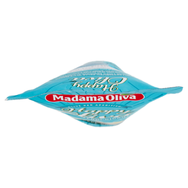 Madama Oliva Happy Oliva Olive Verdi Giganti denocciolate Gusto Pepe Rosa e Lime 80 g