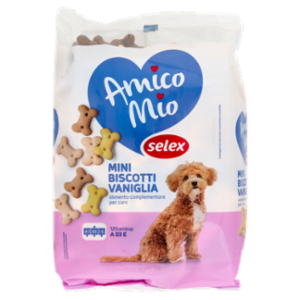 Selex Amico Mio Cane Mini Biscotti Alla Vaniglia 300 g